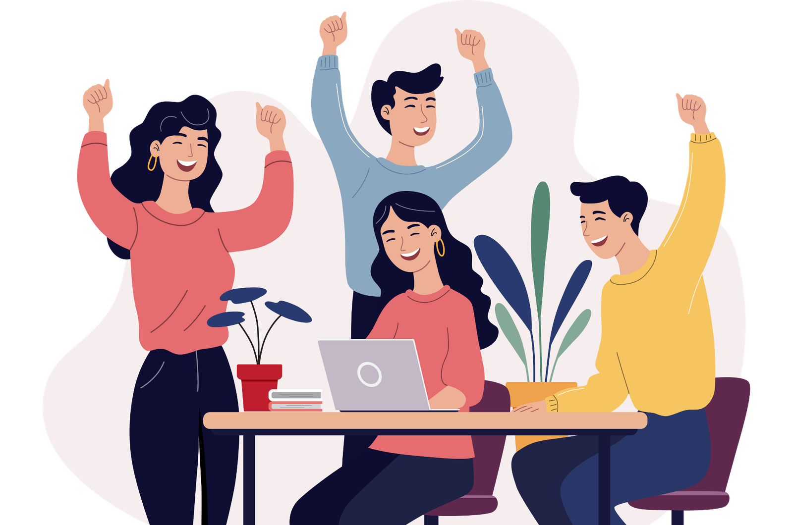 Digital Media Solutions team work